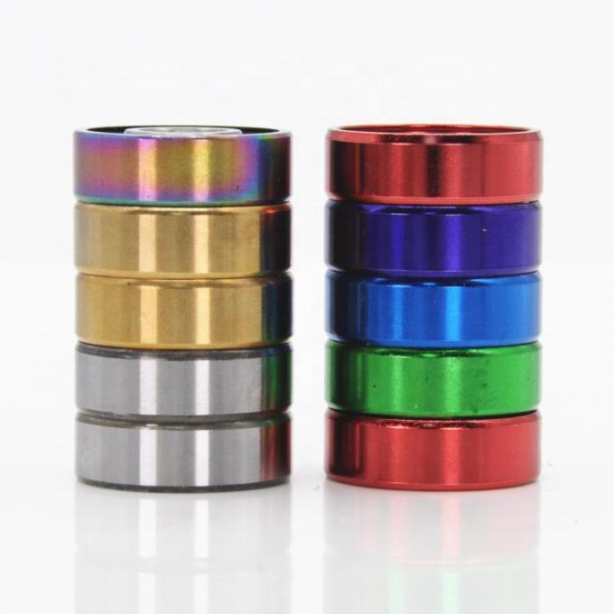 Profesyonel 608 ABEC 11 Kayak tahtası tekerlek rulmanları Renkli 8 PCS/Kutu 0