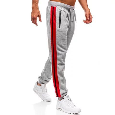 Eğlenceli Slim Kalem Fit Erkekler Rastgele Koşucular Çinolar Ayak Bileği Rastgele Erkekler Pantolonlar 0