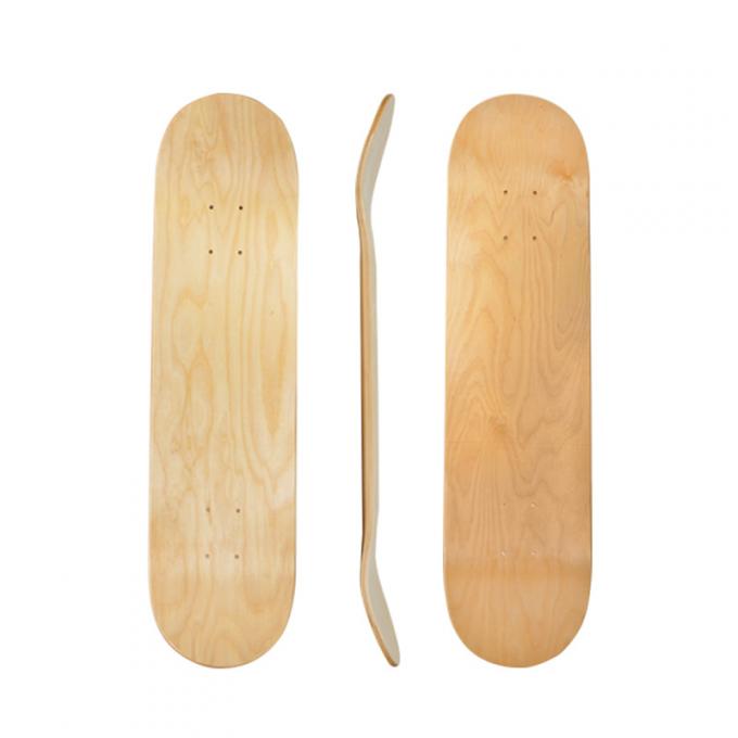 Ucuz Özel Şekil Boş Skateboard Decks Kanada Profesyonel Ağaç 1