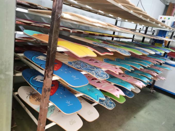 Ucuz Özel Şekil Boş Skateboard Decks Kanada Profesyonel Ağaç 5