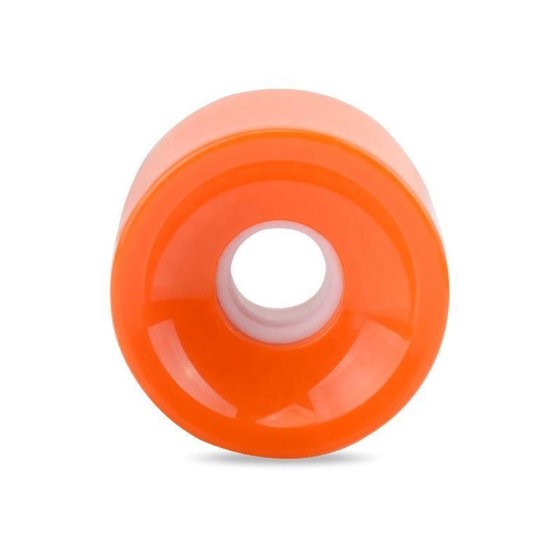 Çok Renkli 70mm PU Skateboard Tekerlekleri Yüksek Dayanıklılık Hafif