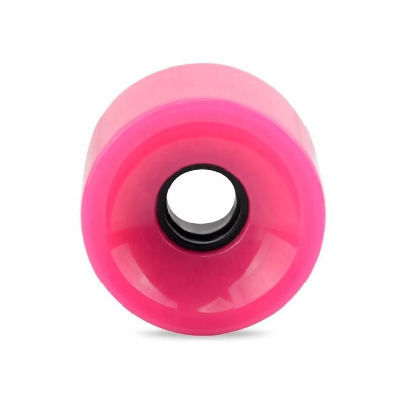 Çok Renkli 70mm PU Skateboard Tekerlekleri Yüksek Dayanıklılık Hafif