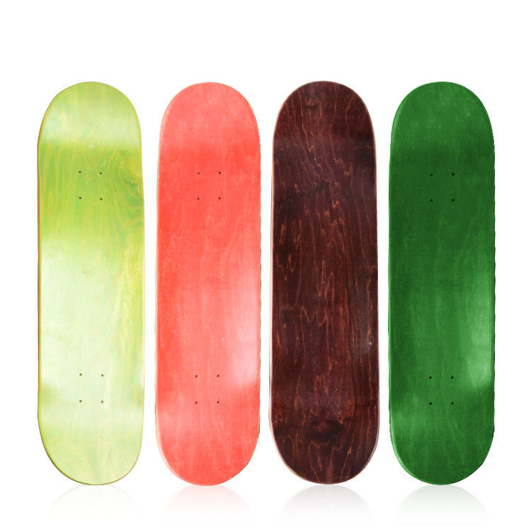 Toptan satış Pro Custom Colorful 7 Ply 100% Canadian Maple Skateboard