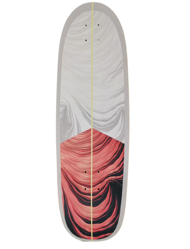 Free Riding Style Maple Wood Land Cruiser Skateboard Surfskate Deck 8.0 